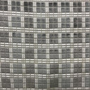 Domino Square Cut Velvet Polyester Fabric - Multi Color Square Pattern, 55" Width (1 Yard)