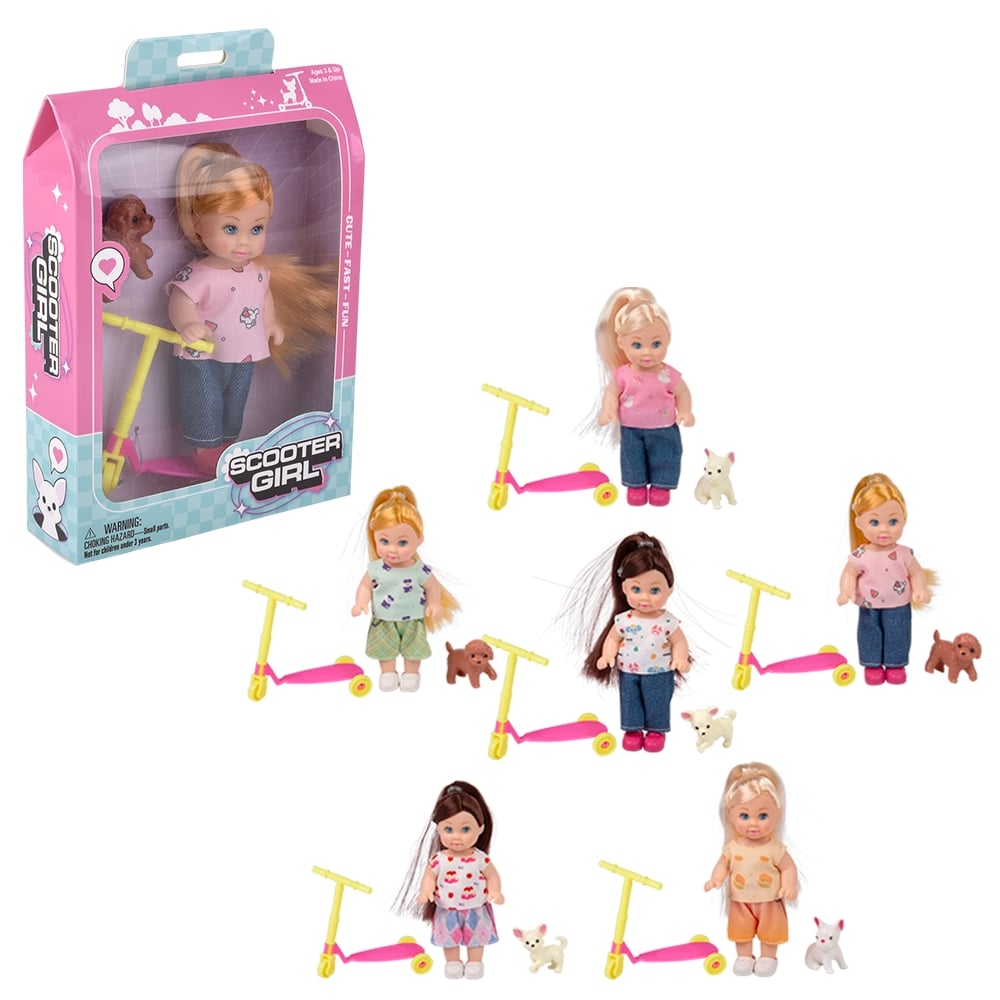 Scooter Doll 4.5" (1 DZ)