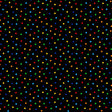 Cotton Print Multi Polka Dots Fabric 44/45"