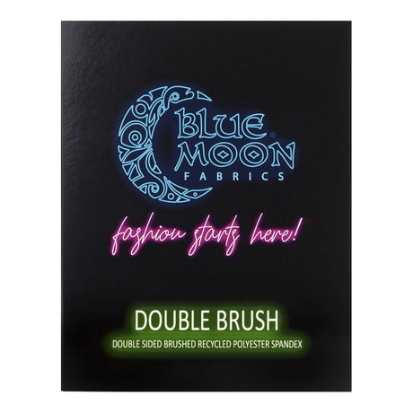 Double Sided Brushed Recycled Polyester Spandex Fabric - Color Card, 26 Colors (1 Card)