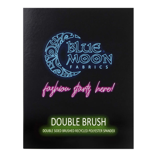 Double Sided Brushed Recycled Polyester Spandex Fabric - Color Card, 26 Colors (1 Card)