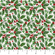 Quilting Cotton Highland Heart Christmas Floral Northcott