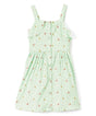 Girl Butterfly Dress - Girls Dress, Butterfly Print, Mint, Blue, Pink (1 Piece)