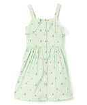 Girl Butterfly Dress Girls Dresses - Blue, Mint, Pink, Buttons Down Front (2-8)