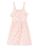 Girl Butterfly Dress - Girls Dress, Butterfly Print, Mint, Blue, Pink (1 Piece)