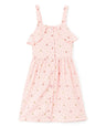 Girl Butterfly Dress - Girls Dresses Fabric - Pink, Blue, Mint, Button Front (1 Piece)