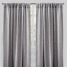 Bailey Curtain Panels Polyester Fabric - Embroidered Geometric Pattern, Beige, 54" X 96", Rod Pocket (Sold By The Pair)