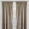 Calypso Velvet Fabric - Solid Pewter, 54" X 84" (2 Panels)
