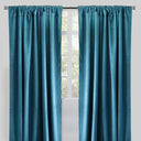 Calypso Velvet Fabric - Solid Pewter, 54" X 84" (2 Panels)
