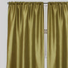 Caprice Faux Silk Fabric - Solid Kiwi, 54" X 96" Width (1 Pair)