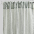 Champion Polyester Sheer Curtain Fabric - Metallic Linen Look, Transparent, 54" X 96", Rod Pocket, Set Of 2 (1 Pair)