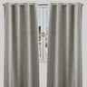 Colony Curtain Panels Polyester Fabric - Solid Linen Look Blackout, 50" X 84", Grommet, Latte, Gray, Teal, Sky (2 Panels)