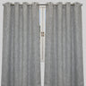 Colony Curtain Panels Polyester Fabric - Solid Linen Look Blackout, 50" X 84", Grommet, Latte, Gray, Teal, Sky (2 Panels)