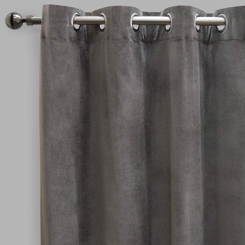 Frank Curtain Panels Polyester Fabric - Heavy Weight Textured Velvet, Room Darkening, 54" X 108" (Sold By The Pair)