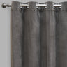 Frank Curtain Panels Polyester Fabric - Heavy Weight Textured Velvet, Room Darkening, 54" X 108" (Sold By The Pair)