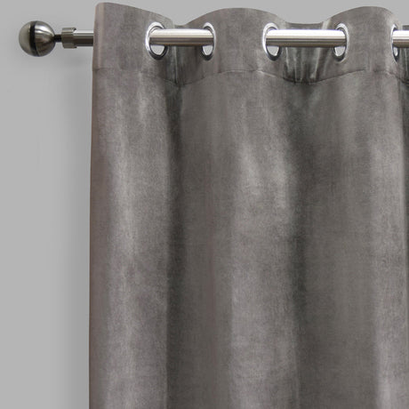 Frank Curtain Panels Polyester Fabric - Heavy Weight Textured Velvet, Room Darkening, 54" X 108" (Sold By The Pair)