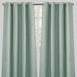 Leno Polyester Fabric - Seaspray Solid Textured, 54X96, Grommet (1 Pair)