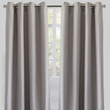 Logic Polyester Fabric - Solid Textured Linen Look, Room Darkening, 54" X 84" (Sold By The Pair)