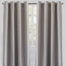 Logic Polyester Fabric - Solid Textured Linen Look, Room Darkening, 54" X 84" (Sold By The Pair)