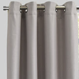 Logic Polyester Fabric - Solid Textured Linen Look, Room Darkening, 54" X 84" (Sold By The Pair)
