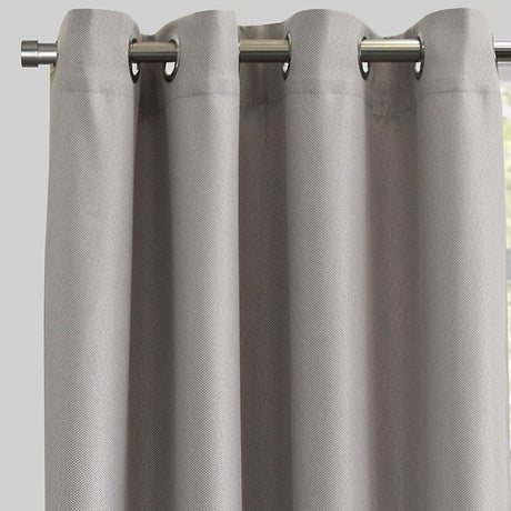 Logic Polyester Fabric - Solid Textured Linen Look, Room Darkening, 54" X 84" (Sold By The Pair)