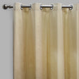 Lounge Curtain Panels Cotton-Blend Fabric - Espresso Solid Shiny, 54" X 108" Height, Grommet (1 Pair)