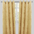 Luther Woven Chenille Fabric - Textured Room Darkening Curtain Panels, 54" X 96", Grommet, Sold By The Pair (2)