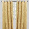 Luther Woven Chenille Fabric - Textured Room Darkening Curtain Panels, 54" X 96", Grommet, Sold By The Pair (2)