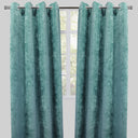 Luther Woven Chenille Fabric - Textured Room Darkening Curtain Panels, 54" X 96", Grommet, Sold By The Pair (2)