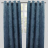 Luther Woven Chenille Fabric - Textured Room Darkening Curtain Panels, 54" X 96", Grommet, Sold By The Pair (2)