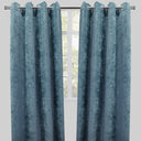 Luther Woven Chenille Fabric - Textured Room Darkening Curtain Panels, 54" X 96", Grommet, Sold By The Pair (2)