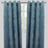 Luther Woven Chenille Fabric - Textured Room Darkening Curtain Panels, 54" X 96", Grommet, Sold By The Pair (2)