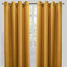 Raider Linen Blend Curtain Fabric - Solid Textured Chevron Pattern, Spa, 54" X 96" (2 Panels)