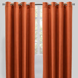 Raider Linen Blend Curtain Fabric - Solid Textured Chevron Pattern, Spa, 54" X 96" (2 Panels)