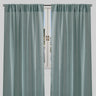 Ronan Curtain Panels Polyester Fabric - Solid Textured Linen Look Sheer, 54" Width X 84" Height, Rod Pocket (1 Pair)