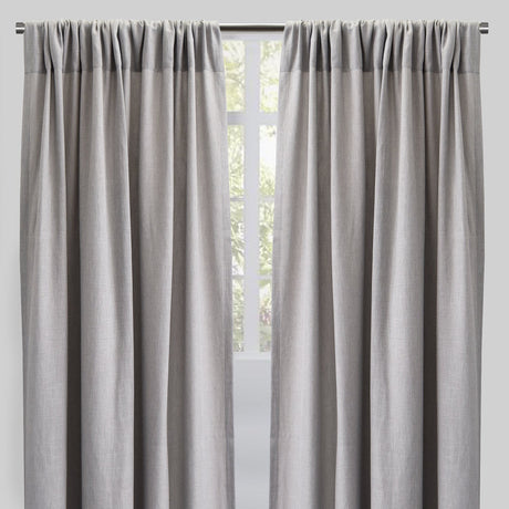 Saint Linen Blend Curtains - Solid, 54" X 96", Rod Pocket (1 Pair)