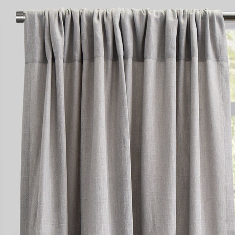 Saint Linen Blend Curtains - Solid, 54" X 96", Rod Pocket (1 Pair)