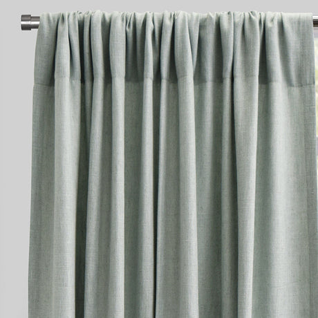 Saint Linen Blend Curtains - Solid, 54" X 96", Rod Pocket (1 Pair)