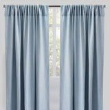 Saint Linen Blend Curtains - Solid, 54" X 96", Rod Pocket (1 Pair)