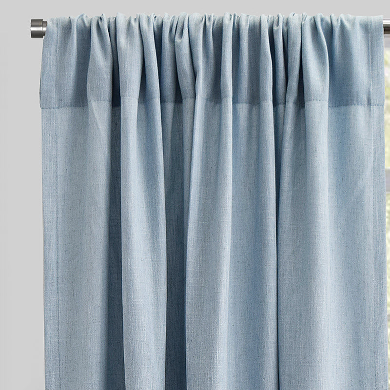 Saint Linen Blend Curtains - Solid, 54" X 96", Rod Pocket (1 Pair)