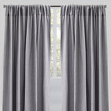 Saint Linen Blend Curtains - Solid, 54" X 96", Rod Pocket (1 Pair)