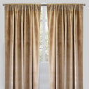 Torino Solid Velvet Fabric - Solid, Room Darkening, 54" Width x 84" Height, 54" Width x 96" Height (Sold By The Pair)