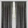 Torino Solid Velvet Fabric - Solid, Room Darkening, 54" Width x 84" Height, 54" Width x 96" Height (Sold By The Pair)