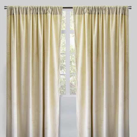 Torino Solid Velvet Fabric - Solid, Room Darkening, 54" Width x 84" Height, 54" Width x 96" Height (Sold By The Pair)