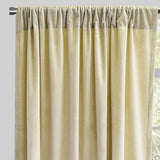 Torino Solid Velvet Fabric - Solid, Room Darkening, 54" Width x 84" Height, 54" Width x 96" Height (Sold By The Pair)