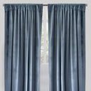 Torino Solid Velvet Fabric - Solid, Room Darkening, 54" Width x 84" Height, 54" Width x 96" Height (Sold By The Pair)
