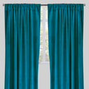 Torino Solid Velvet Fabric - Solid, Room Darkening, 54" Width x 84" Height, 54" Width x 96" Height (Sold By The Pair)