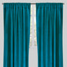 Torino Solid Velvet Fabric - Solid, Room Darkening, 54" Width x 84" Height, 54" Width x 96" Height (Sold By The Pair)