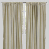 Tuscan Shiny Solid Velvet Fabric - Solid Velvet Curtain Panels, 54" Width X 96" Height, Rod Pocket (2 Panels)