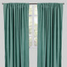 Tuscan Shiny Solid Velvet Fabric - Solid Velvet Curtain Panels, 54" Width X 96" Height, Rod Pocket (2 Panels)